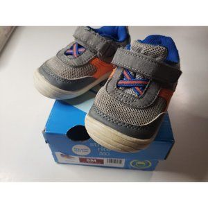 Stride Rite Blue/Orange Sneakers Toddler Size 5